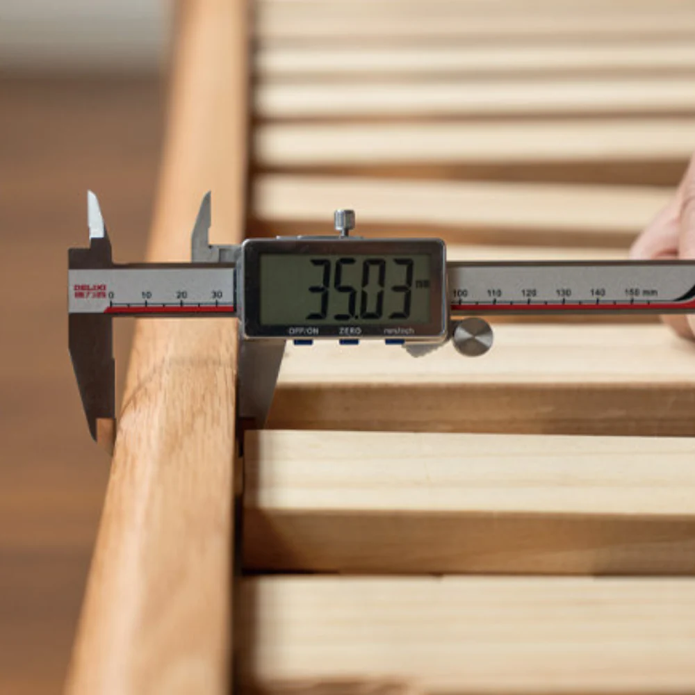 Rometta Natural Solid Oak Bed Frame - Image 9