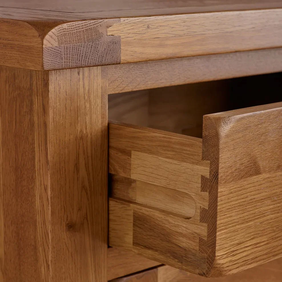 Rustic Country Solid Oak 3+4 Chest of Drawers - Image 3