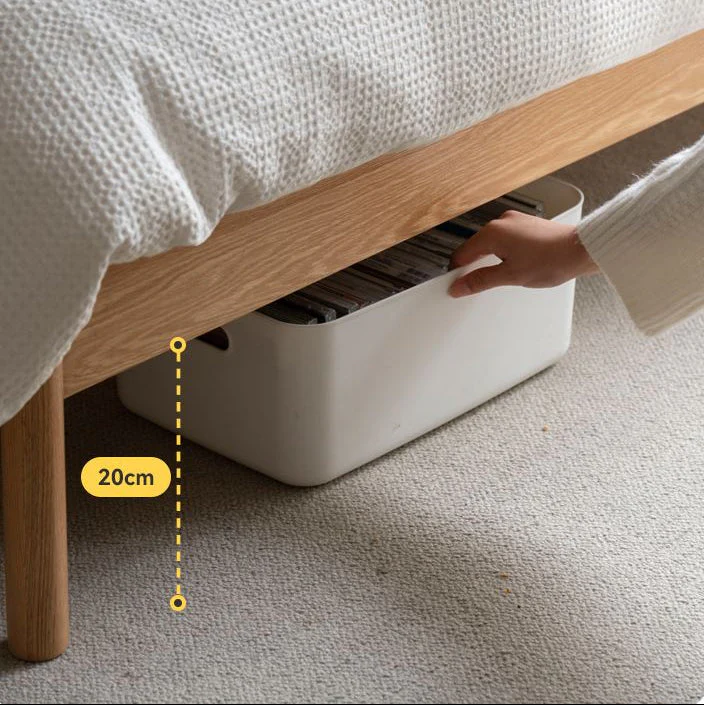 Salos Natural Solid Oak Bed Frame - Image 6
