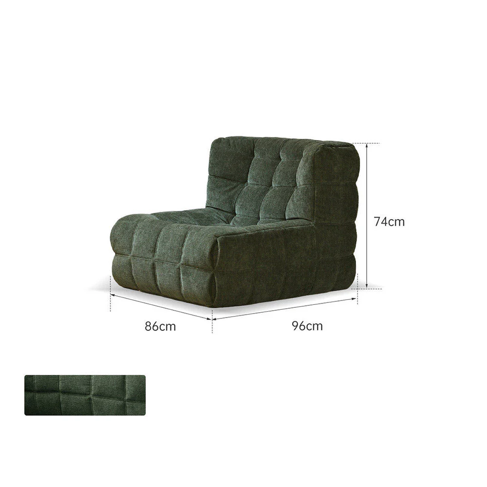 Savoca Fabric Leisure Chair Sofa - Image 10