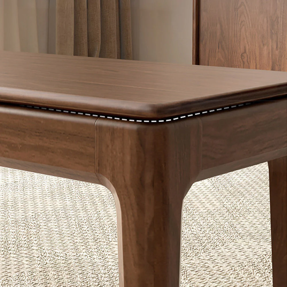 Seattle Natural Solid Walnut Dining Bench - Image 7