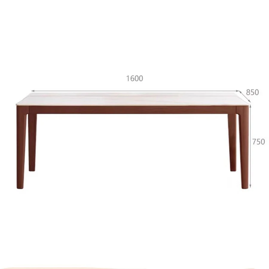 Seattle Solid Oak Dining Table with Ceramic Top - Image 11