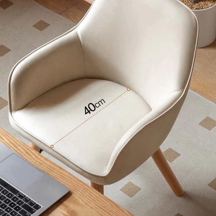Seesen Silicone Leather Swivel Chair - Image 6