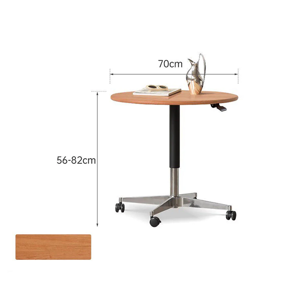 Siliqua Solid Hardwood Side Table - Image 14