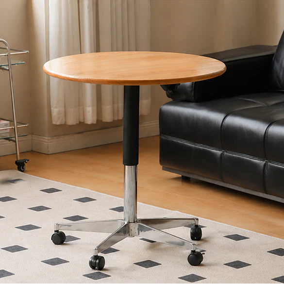 Siliqua Solid Hardwood Side Table - Image 8