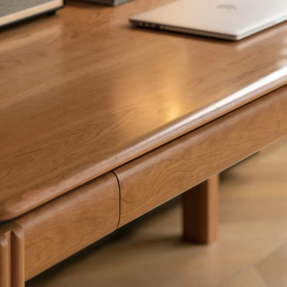 Tarfala Natural Solid Cherry Large Work Station - Image 6