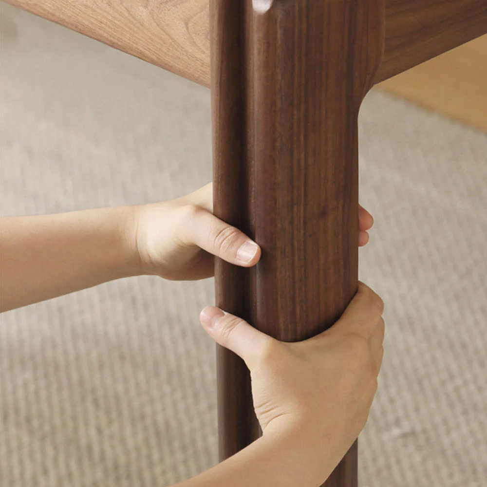 Tarfala Natural Solid Walnut Large Work Station - Image 10