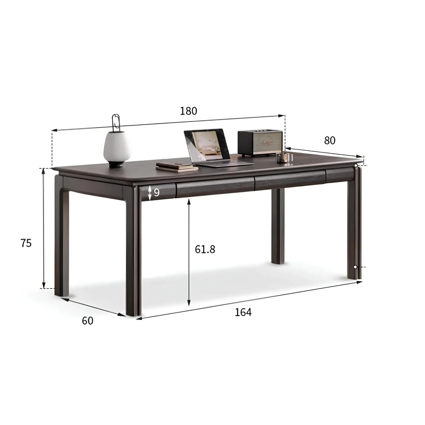 Tarfala Solid Oak Large Work Station - Image 8