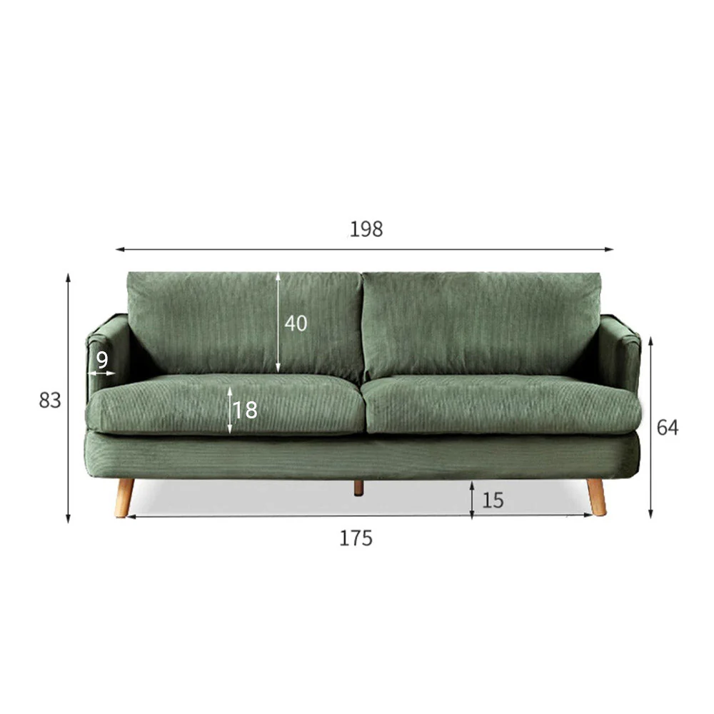 Tarifa Corduroy Sofa - Image 22