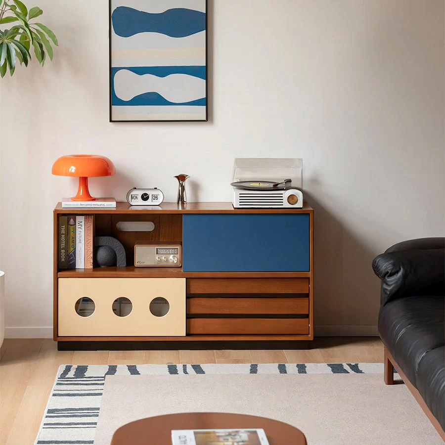 Tonnac Solid Tulip Poplar Colour Matching Side Table