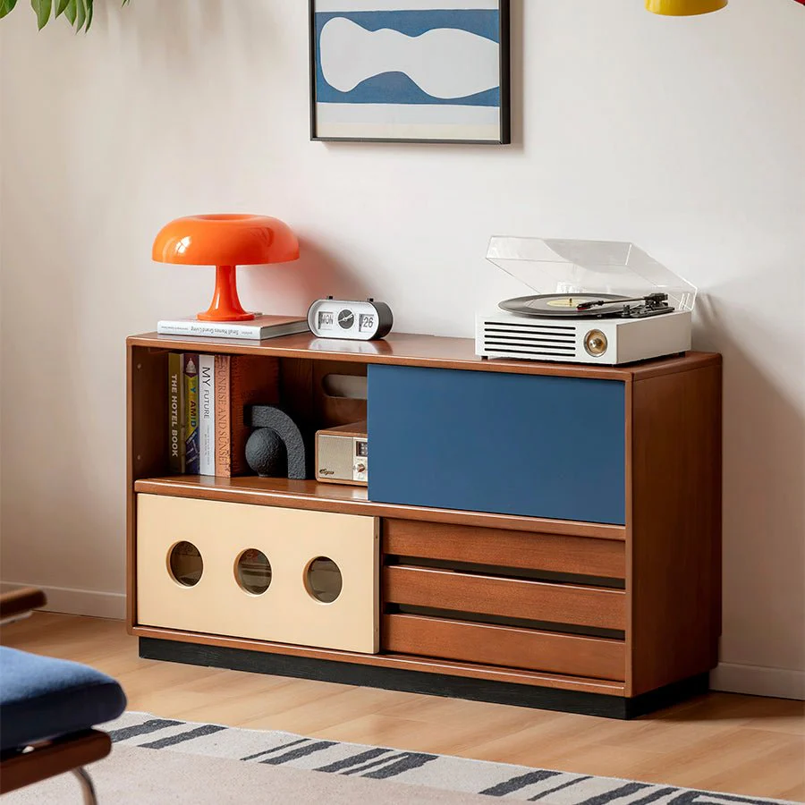 Tonnac Solid Tulip Poplar Colour Matching Side Table - Image 2