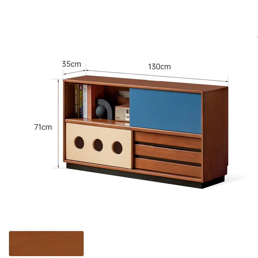 Tonnac Solid Tulip Poplar Colour Matching Side Table - Image 6