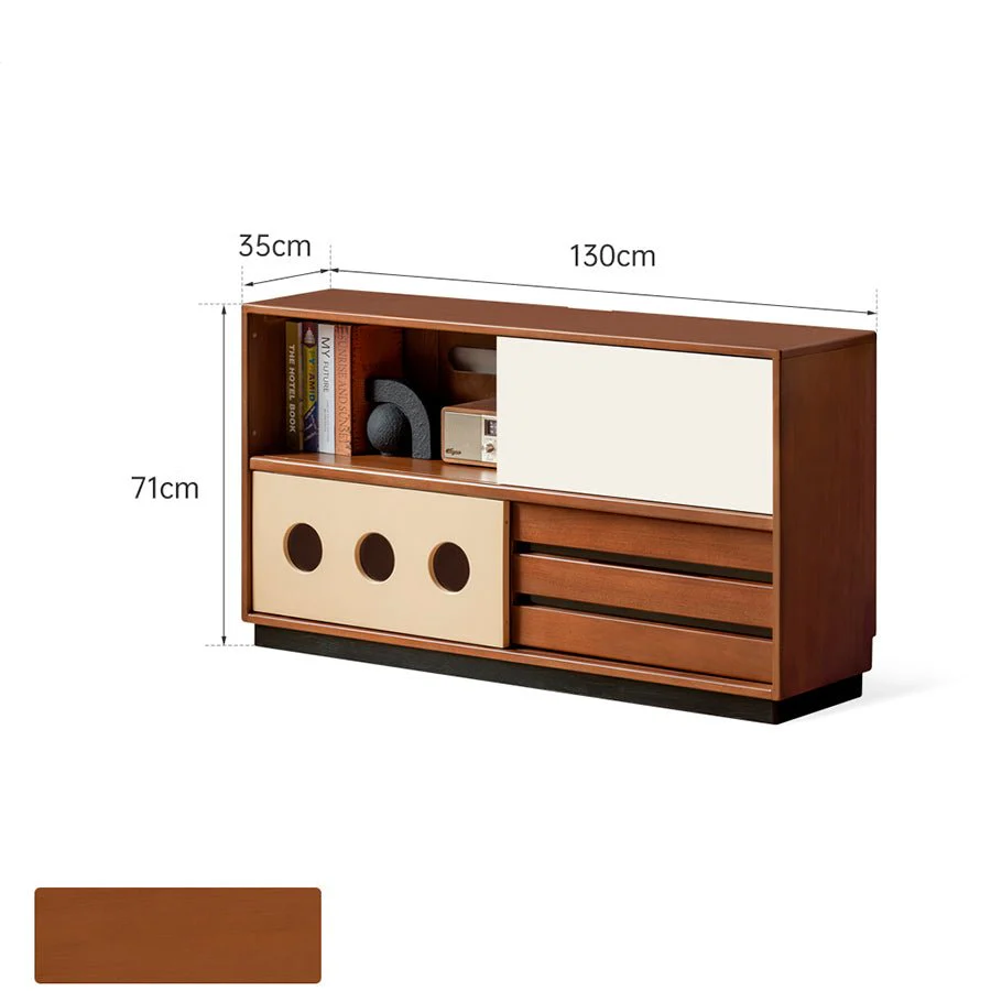 Tonnac Solid Tulip Poplar Colour Matching Side Table - Image 7