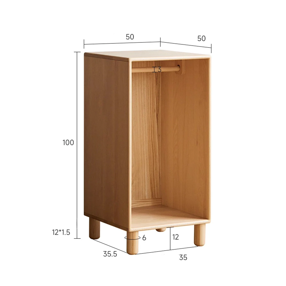 Urban Kidz Natural Solid Beech Modular Chest of Drawers - Image 16