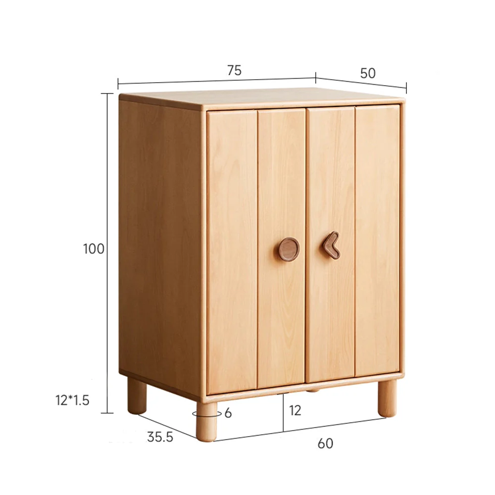 Urban Kidz Natural Solid Beech Modular Chest of Drawers - Image 17