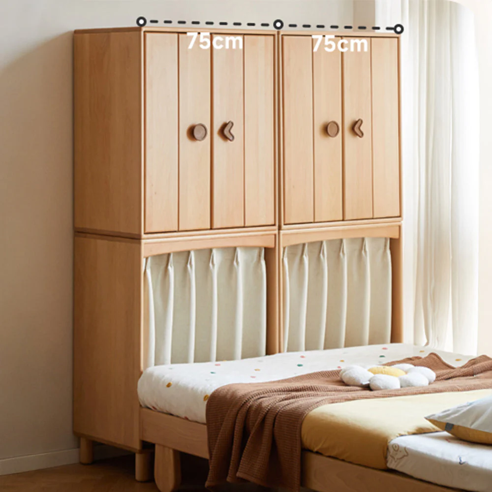 Urban Kidz Natural Solid Beech Modular Chest of Drawers - Image 5