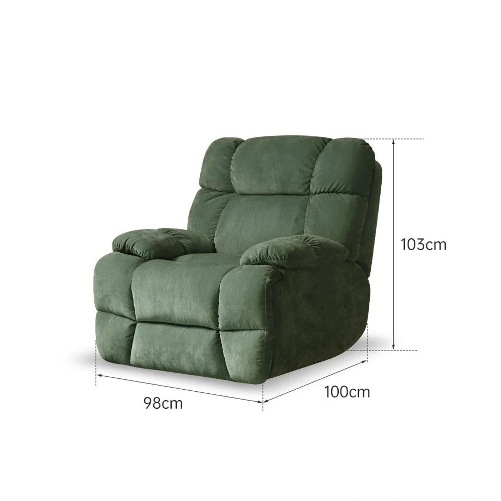 Vacone Chenille Recliner Sofa - Image 11