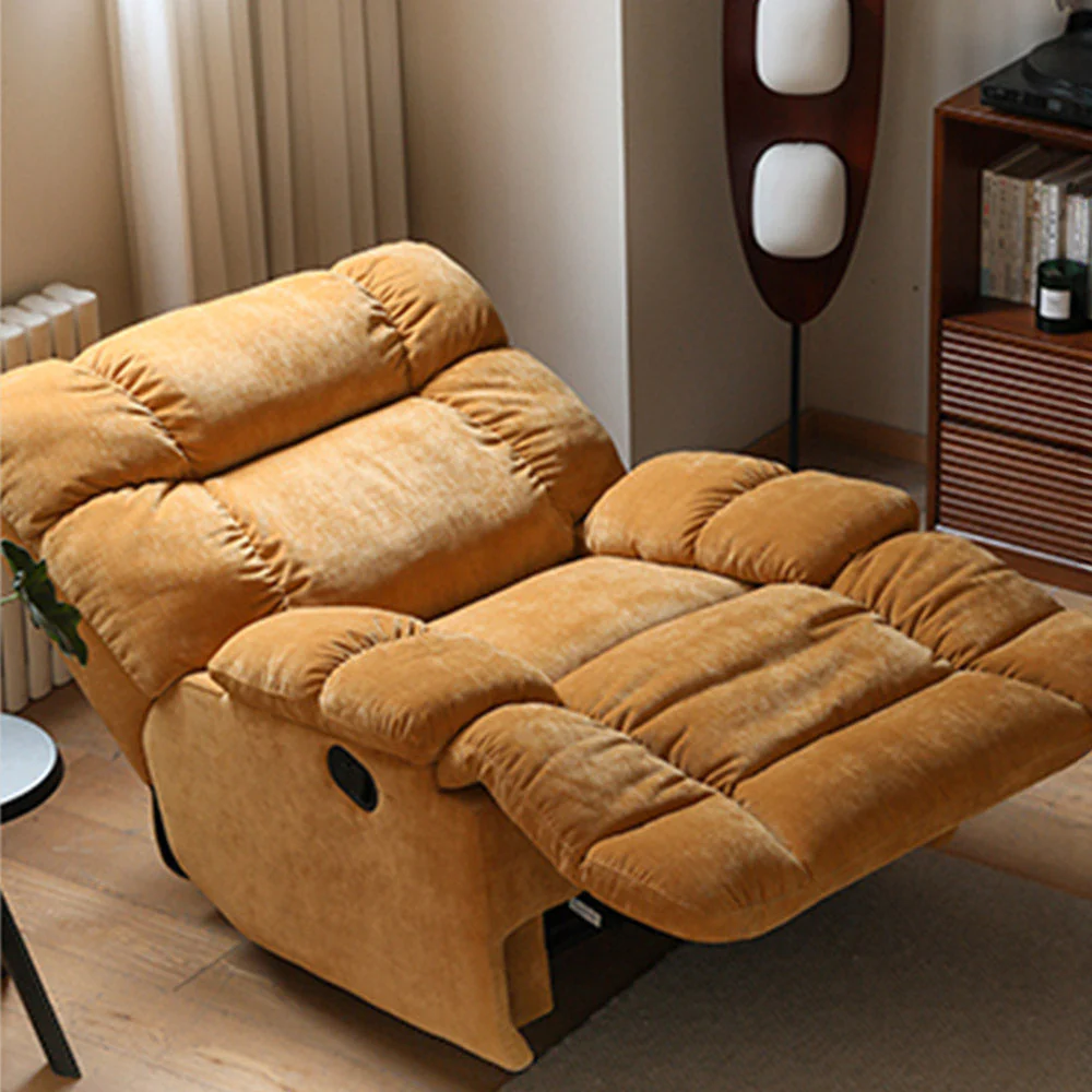 Vacone Chenille Recliner Sofa - Image 5