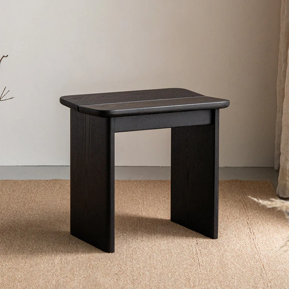 Vernio Solid Ash Stool - Image 2