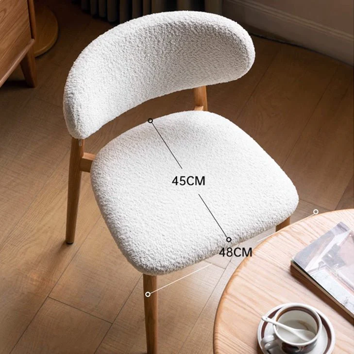 Visby Natural Solid Oak Dining Chair - Image 3