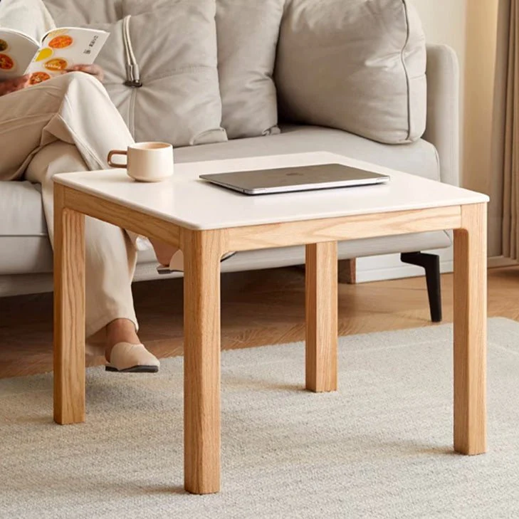 Warburg Natural Solid Oak Coffee Table Set - Image 6