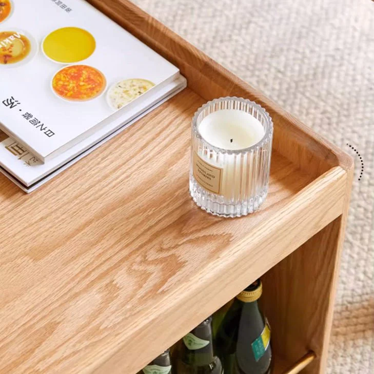 Warburg Natural Solid Oak Coffee Table Set - Image 8
