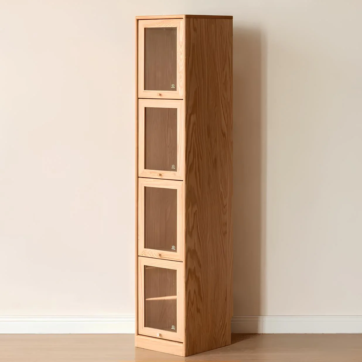 Warburg Solid Oak Display/Bookcase - Image 4